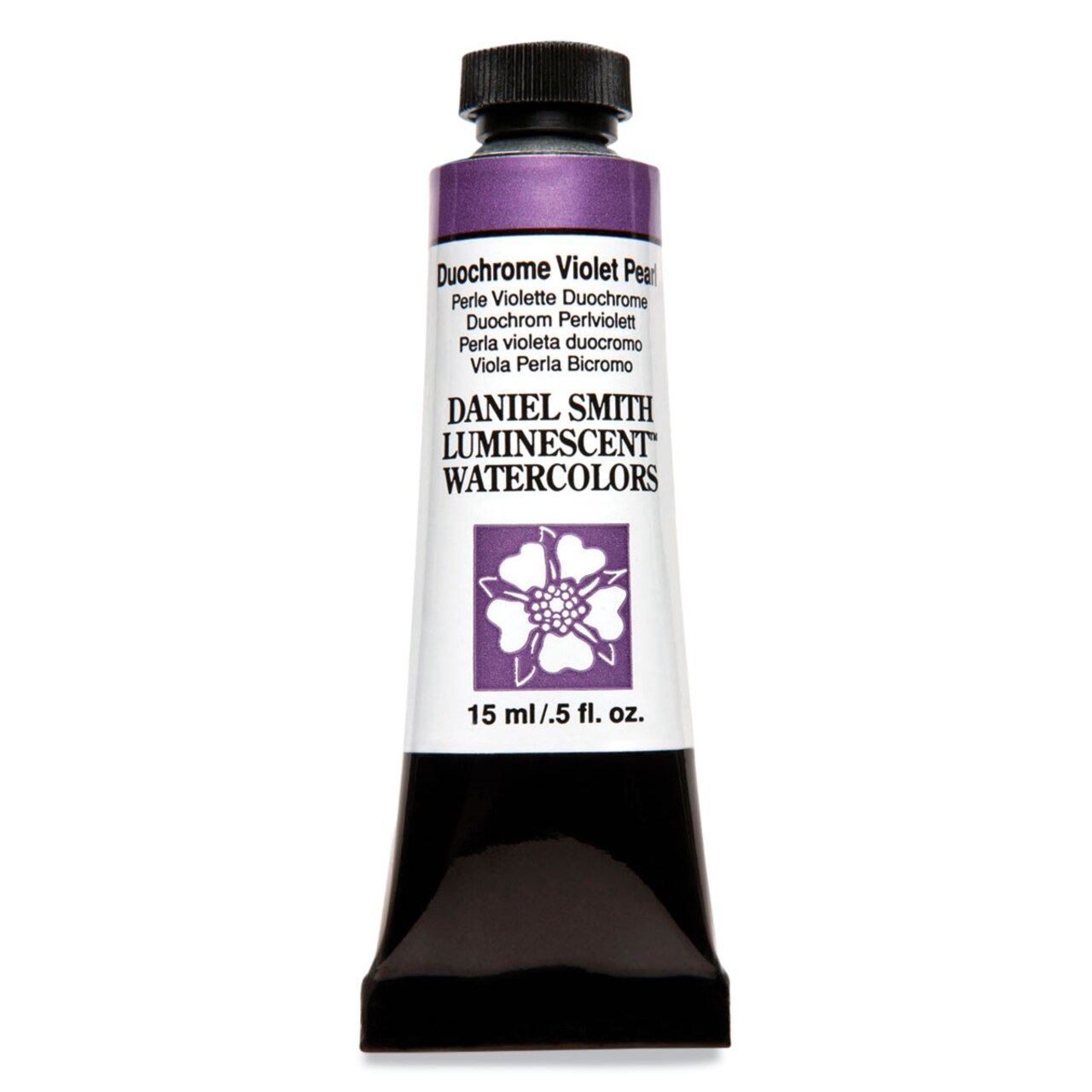 Daniel Smith Luminescent Watercolor - Duochrome Violet Pearl, 15 ml, Tube